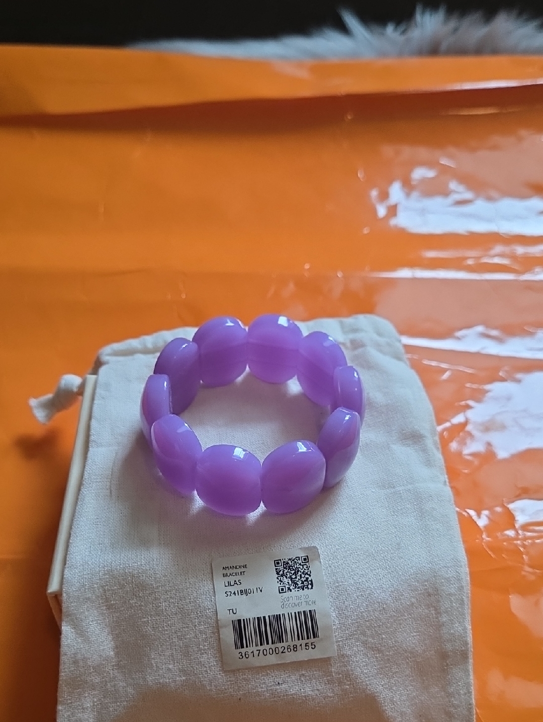 Nwt! Sezane Amandine Bracelet In Lilac